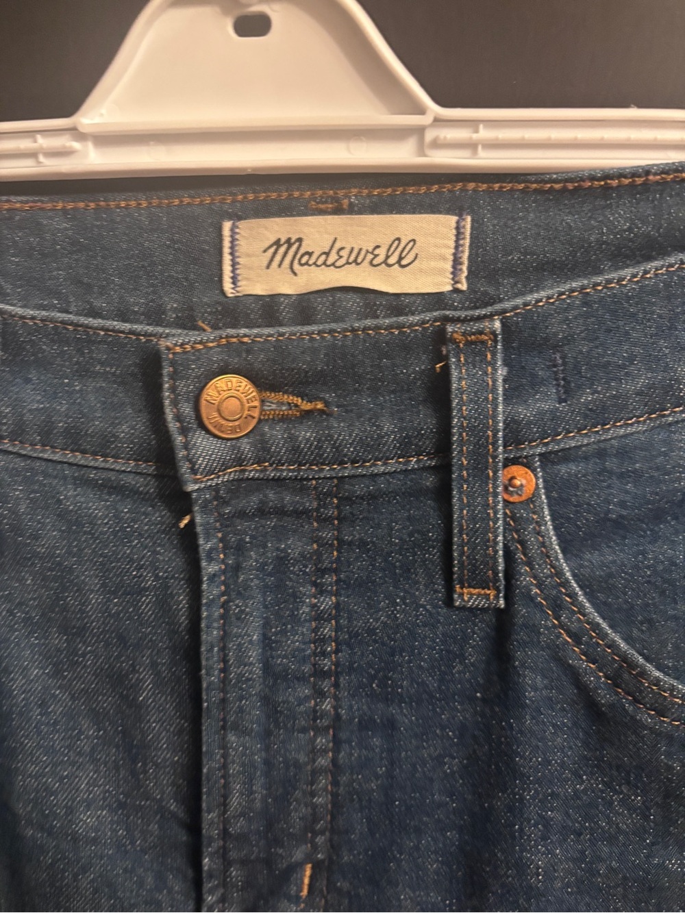 Madewell Women's Dark Indigo Petite Jeans